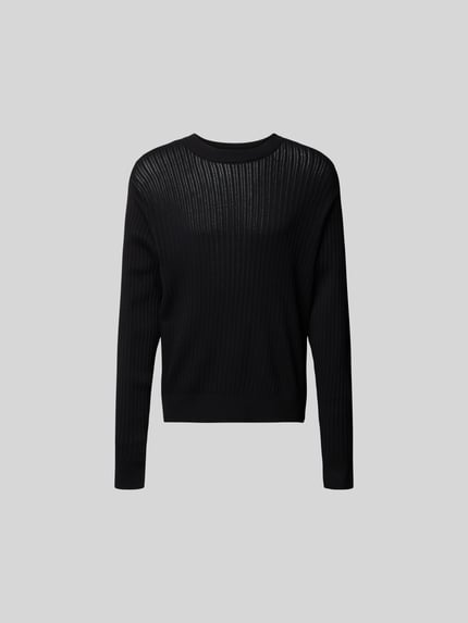 WON HUNDRED Trui in brei-look Zwart - 2