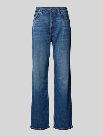 HUGO Blue Straight Fit Jeans Modell 'Elyah' Jeansblau 2
