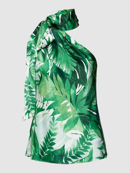 Lauren Ralph Lauren Crop Top mit floralem Allover-Muster Gruen 2