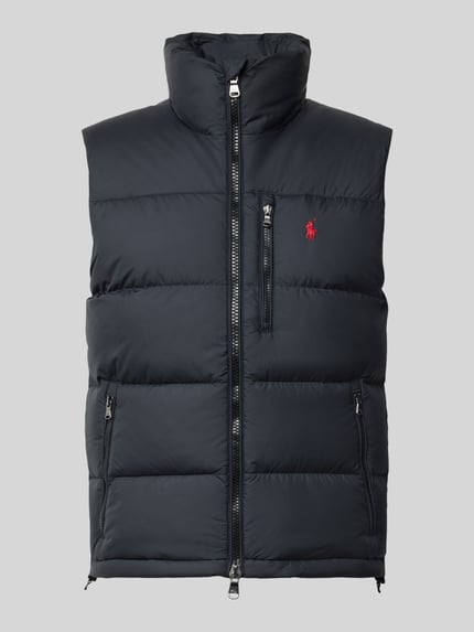 Polo Ralph Lauren Regular Fit Weste mit Logo-Stitching Black 2
