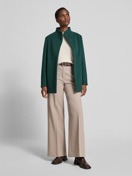 ICONS Cinzia Rocca Jacke mit Kaschmir-Anteil Dunkelgruen 1