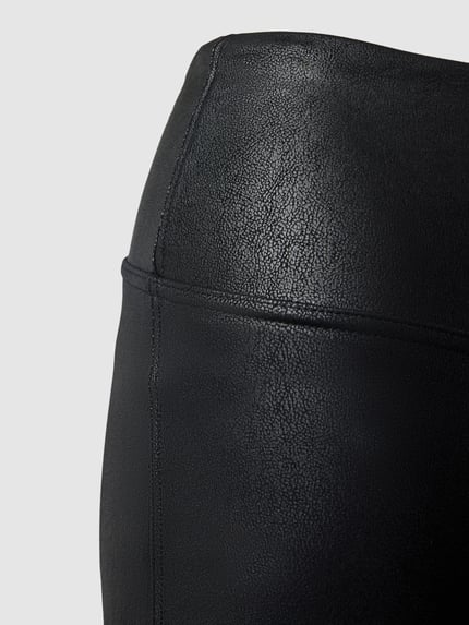 MAGIC Bodyfashion Leggings in Leder-Optik Black 2
