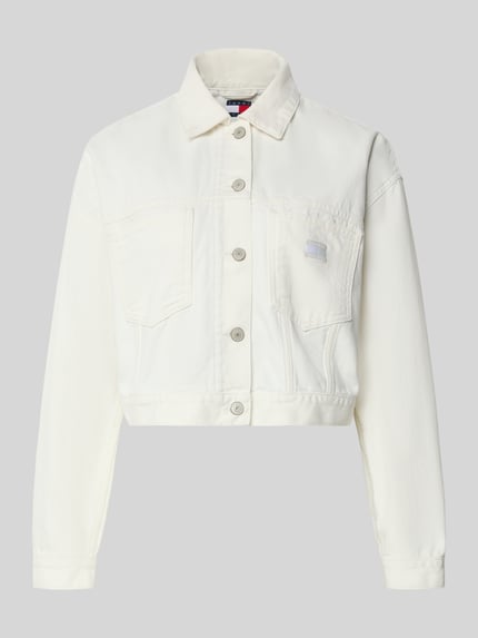 Tommy Jeans regular fit jeansjack van puur katoen Wit - 2