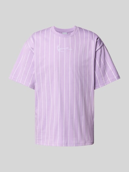 Karl Kani T-shirt met labelstitching Violet - 2