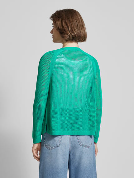 COMMA Cardigan met raglanmouwen Turquoise - 5