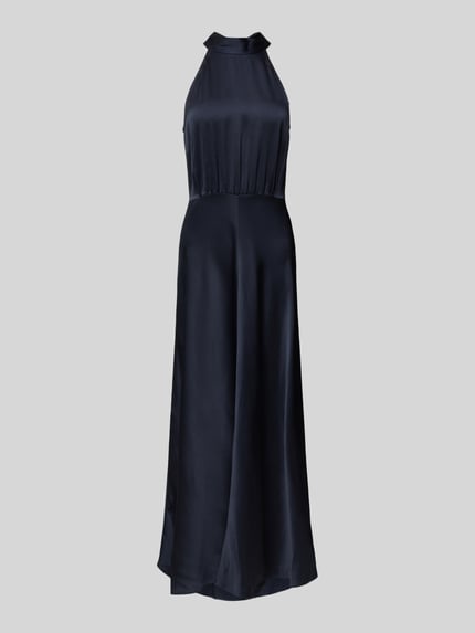 Samsøe Samsøe Midi-jurk met halter, model 'RHEO' Marineblauw - 2