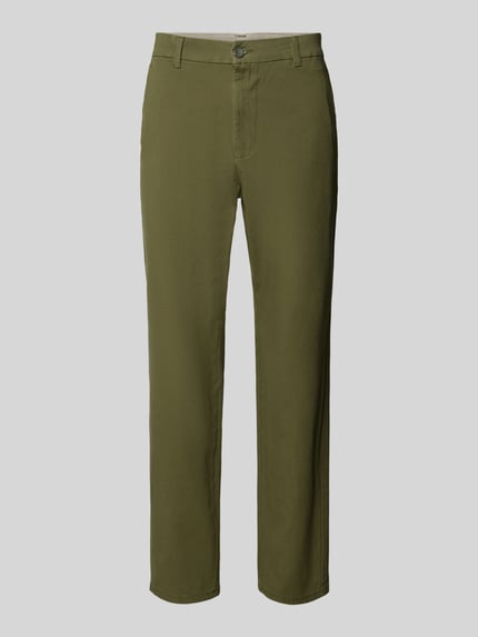 ONLY & SONS Stoffhose mit französischen Eingrifftaschen Modell 'FREE' Oliv 2