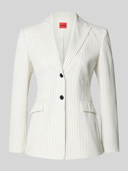 Regular Fit Blazer mit 2-Knopf-Verschluss Modell 'ASMALLA' Shop The Look MANNEQUINE