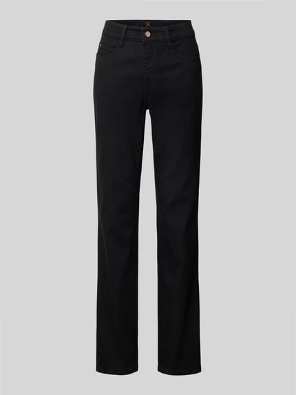 MAC Straight Fit Jeans mit 5-Pocket-Design Black 2