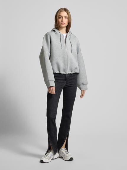 EDITED Skinny Fit Jeans mit 5-Pocket-Design Modell 'Annilie' Dunkelgrau 1