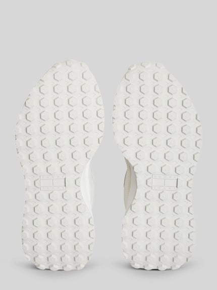 Tommy Jeans Sneaker aus echtem Leder Ecru 3