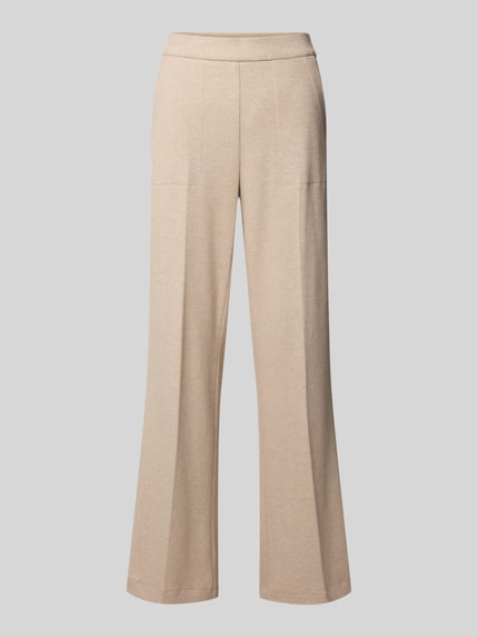 CAMBIO Loose Fit Stoffhose aus Viskose-Mix Modell 'AVA UTILITY' Sand Melange 2