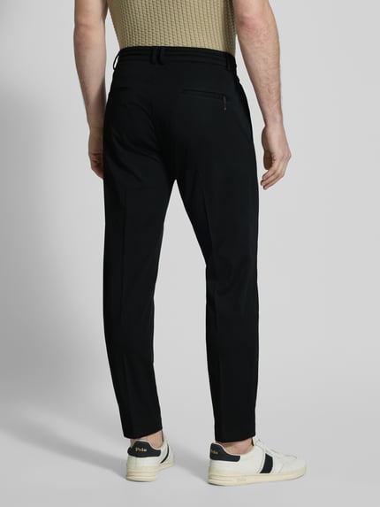 CINQUE Slim Fit Stoffhose mit Bügelfalten Modell 'JUNO' Black 5