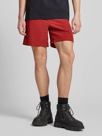 The North Face Szorty z nadrukiem z logo model ‘WATER’ Czerwony 4
