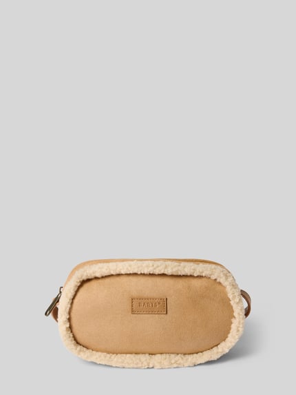 Barts Crossbody Bag mit Label-Detail Modell 'Aedey' Hellbraun 2