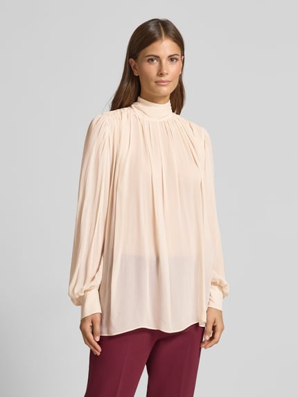 Marella Regular Fit Bluse mit Raffungen Modell 'CANAPA' Offwhite 4