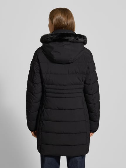 NAUTGÅRD Steppmantel mit Zweiwege-Reißverschluss Black 5