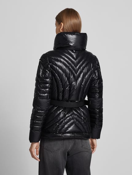 Blauer USA Steppjacke mit Stehkragen Black 5