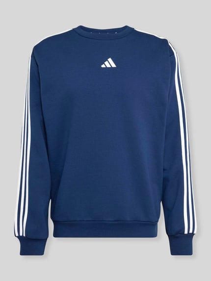 adidas Sportswear Bluza o kroju regular fit z mieszanki bawełny Ciemnoniebieski 2