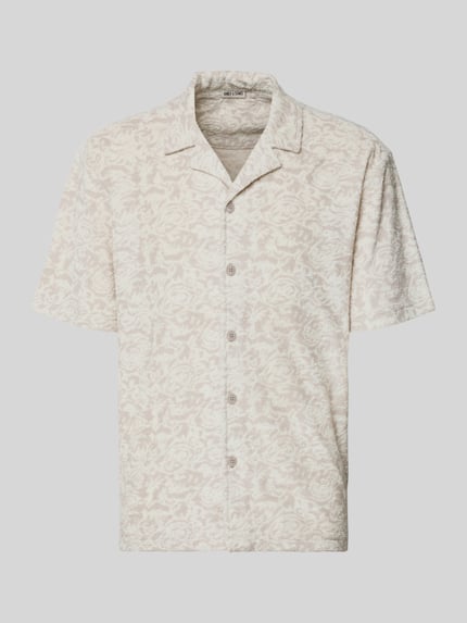 Relaxed Fit Freizeithemd mit Baumwoll-Anteil Modell 'CLEMENT' Shop The Look MANNEQUINE