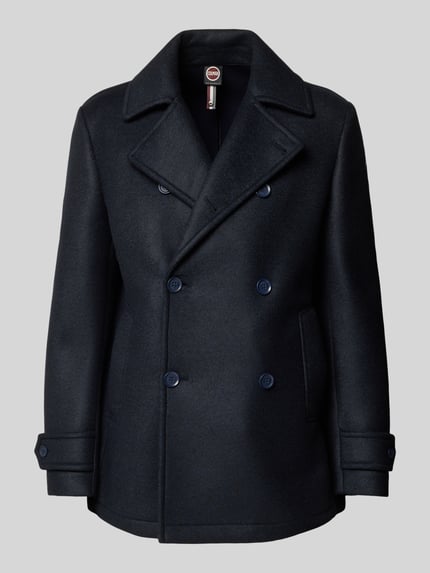 Colmar Originals Jack met reverskraag en mouwtrensjes, model 'Caban' Marineblauw - 2