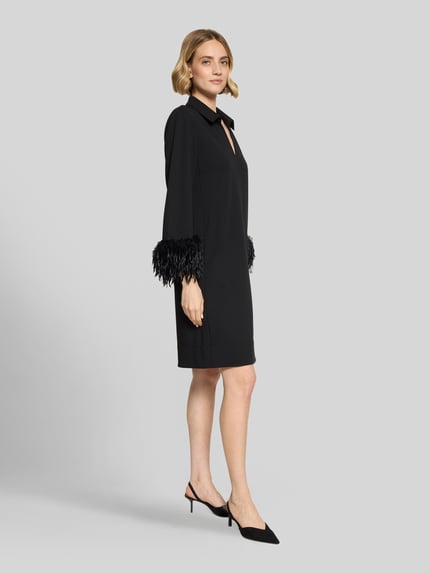 Betty Barclay Abendkleid mit Fransenärmeln Black 1