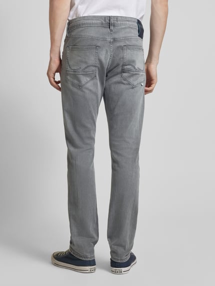 JACK & JONES Jeansy o kroju slim fit z bocznymi, wpuszczanymi kieszeniami model ‘GLENN’ Jeansowy niebieski 5