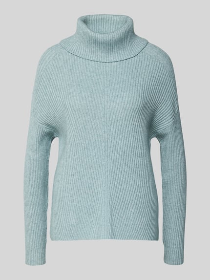 ONLY Regular fit coltrui van viscosemix, model 'KATIA' Middengrijs - 2
