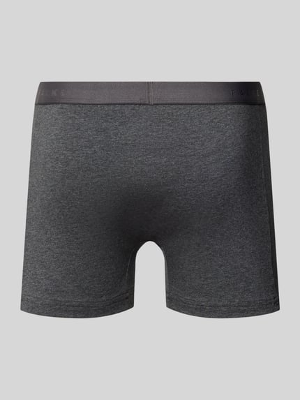 FALKE Boxershort met elastische logoband in een set van 2 stuks Antraciet - 3