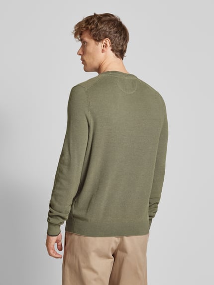 LERROS Strickpullover mit gerippten Abschlüssen Mint 5