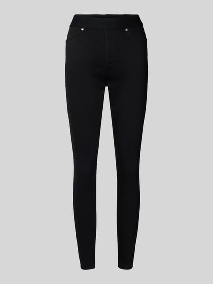 HUGO Jeggings mit elastischem Bund Black 2