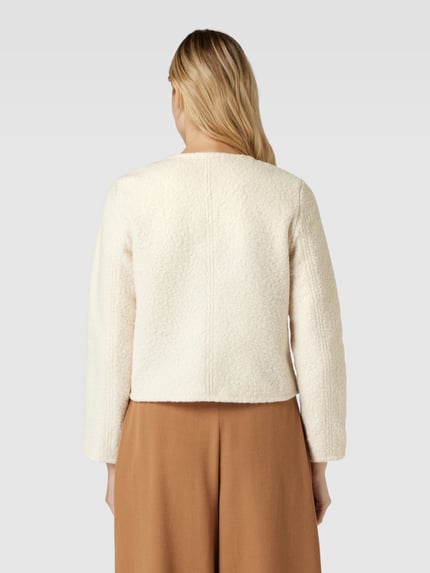 zero Blazer in Bouclé-Optik Ecru 5