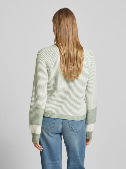 QS Gebreide pullover met ronde hals Wit - 5