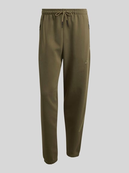adidas Sportswear Relaxed Fit Sweathose aus Baumwoll-Mix  Oliv 2