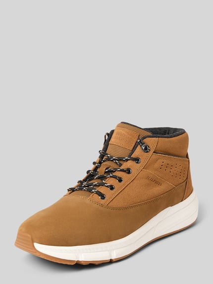 Tommy Hilfiger Hybrid-Stiefel aus echtem Rindsleder Khaki 1