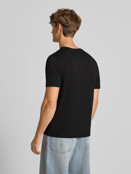 Marc O'Polo DENIM Regular fit T-shirt van puur katoen Zwart - 5