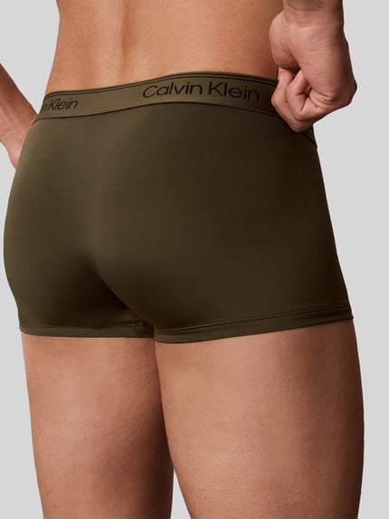 Calvin Klein Underwear Obcisłe bokserki z elastycznym paskiem z logo w zestawie 5 szt. Średnioszary 5