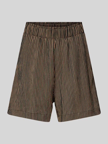 Tom Tailor Denim Loose Fit Shorts mit Strukturmuster Black 2