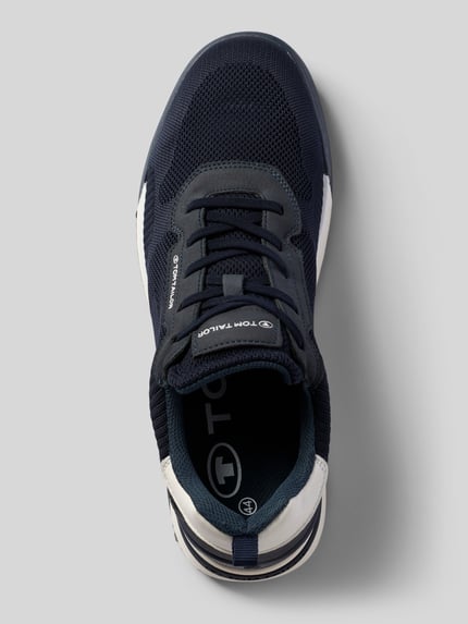 Tom Tailor Low Top Sneaker mit Mesh Details Modell 'ATILLIO' Marine 3
