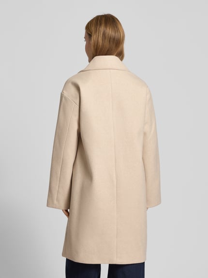 ONLY Oversized lange jas met reverskraag, model 'BLAKE' Zand gemêleerd - 5