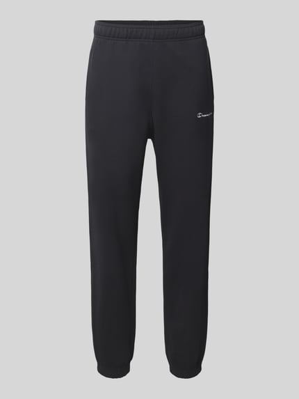 Champion sweatpants met labelstitching model 'ICONS' Zwart - 2