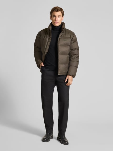 CK Calvin Klein Steppjacke mit Stehkragen Oliv 1