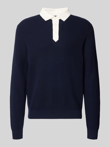 Regular Fit Pullover aus Baumwoll-Woll-Mix  Shop The Look MANNEQUINE
