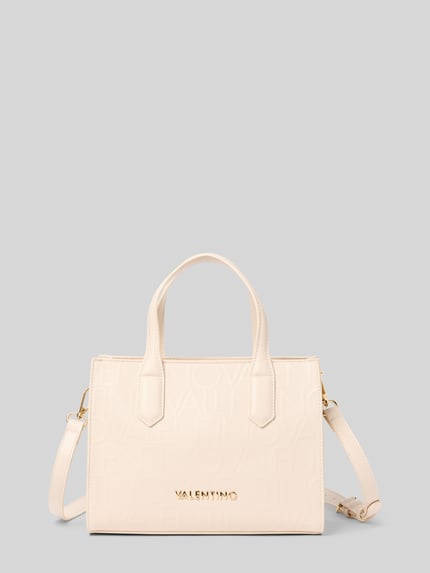 Valentino Bags Henkeltasche mit abnehmbarem Schulterriemen Ecru 1