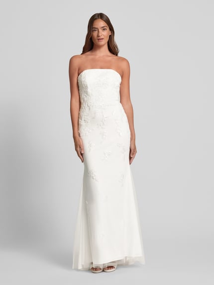 LUXUAR FASHION Brautkleid im Off-Shoulder-Look Offwhite 4