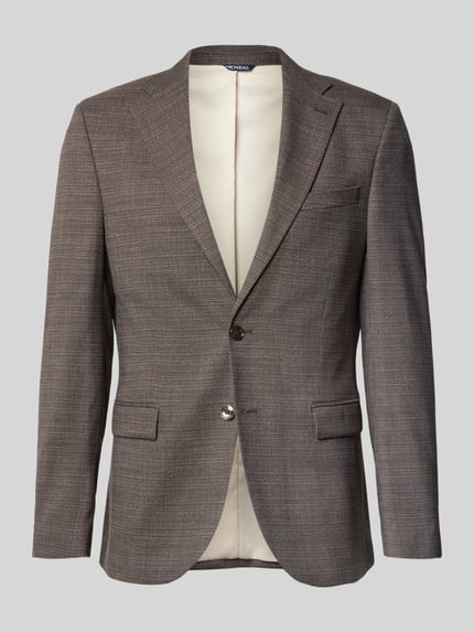 Slim Fit 2-Knopf-Sakko mit Pattentaschen Shop The Look MANNEQUINE