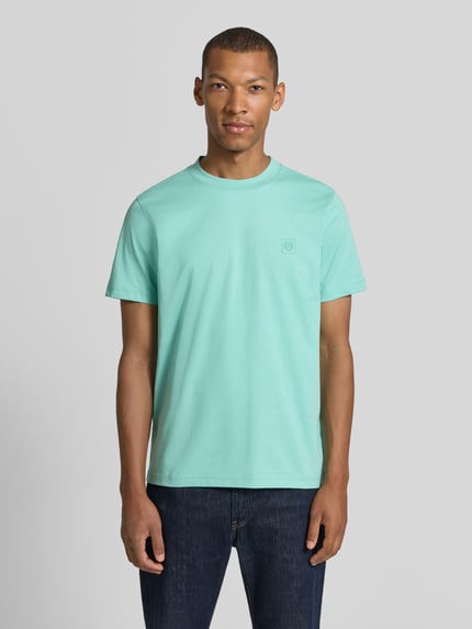 LERROS T-Shirt mit Rundhalsausschnitt und Logo-Print Mint 4
