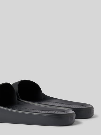 Kenzo Klapki z detal z logo Czarny 3