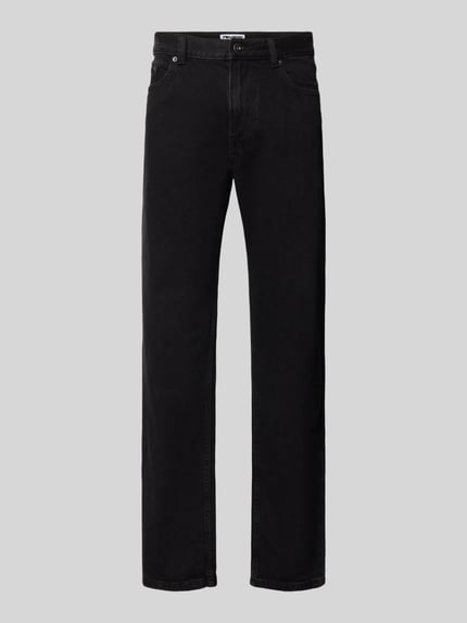 Straight Fit Jeans mit Eingrifftaschen Shop The Look MANNEQUINE