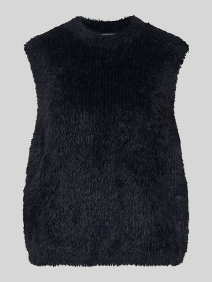 Christian Berg Woman Pullunder aus Effektgarn mit Rundhalsausschnitt Black 2
